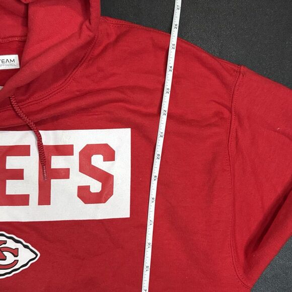 Kansas City Chiefs Hoodie Men's Size M Pullover Long Sleeve NFL Team Apparel - Picture 7 of 7